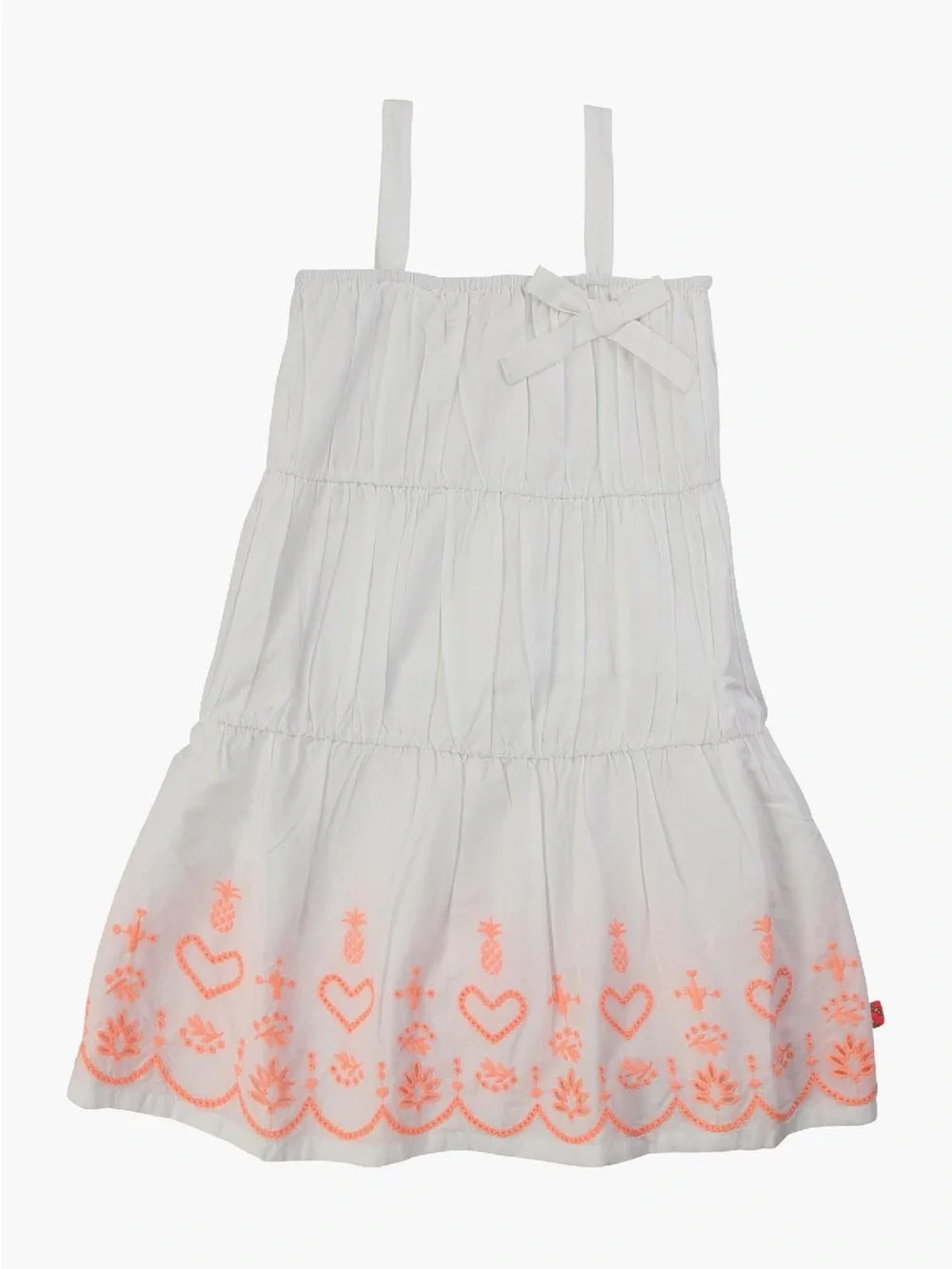 Billieblush Embroidered Summer Blanc Girls Dress sz 8 NWT